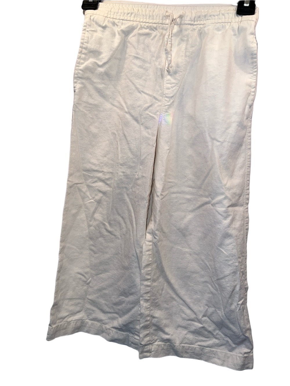 Old Navy GIRLS Linen Wide-Leg Capri pant with Drawstring waist, Size 6/7